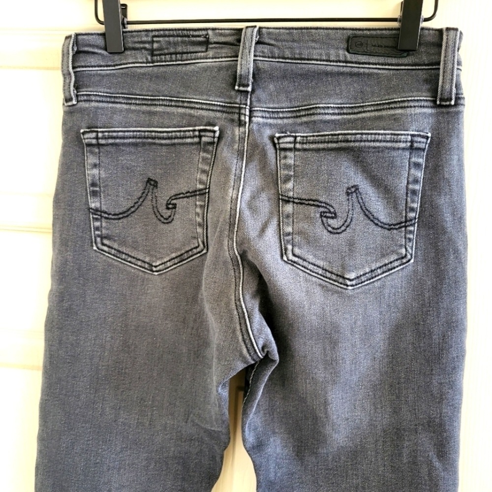 Ag Adriano Goldschmied Gray Skinny Jeans with Stretch - Picture 12 of 12